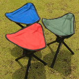 Three-Legged Camping Folding Stool